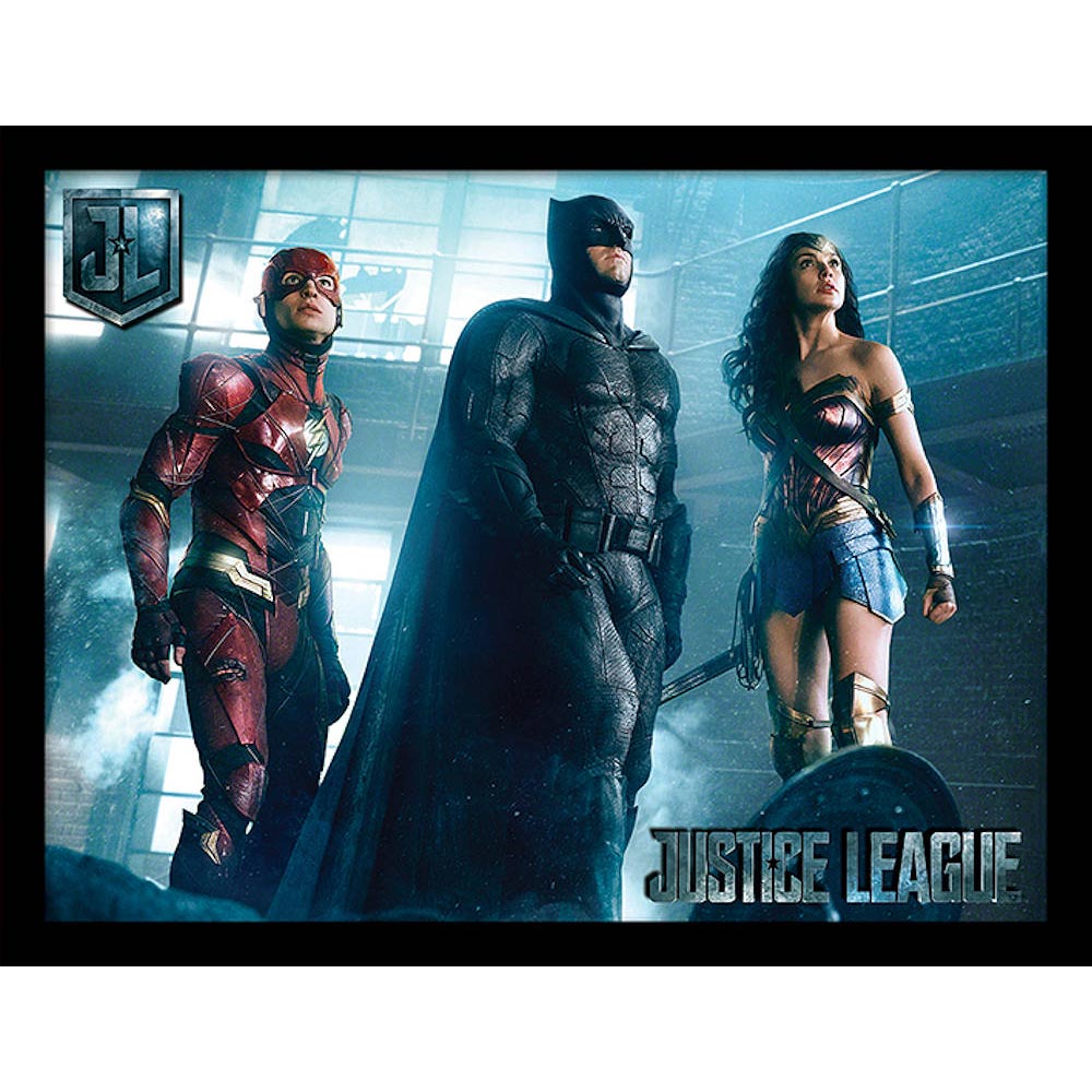 JUSTICE LEAGUE ジャスティスリーグ - Ready For Action / インテリア額 - PGS